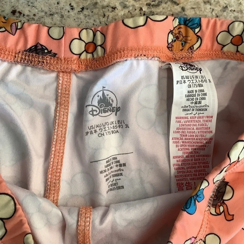 [Two] Pairs of Disney Disneyland Shorts Size Large Like New Condition